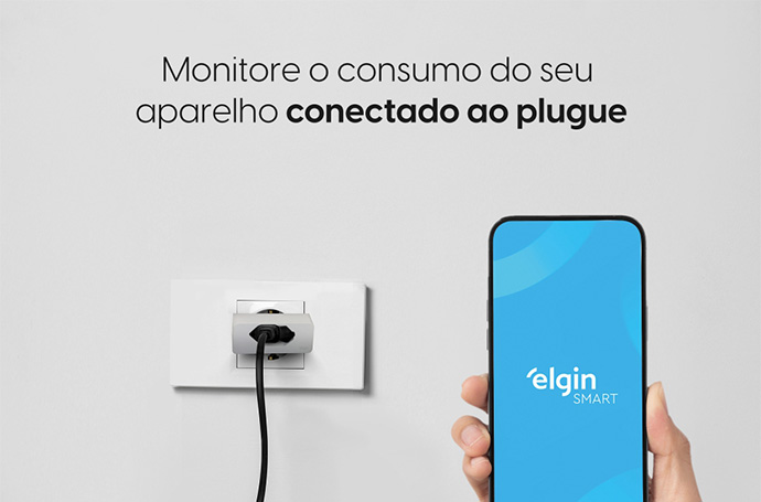 Plugue de Tomada Inteligente Wi-FI 16A – Compatível com Alexa e Google  assistente Elgin